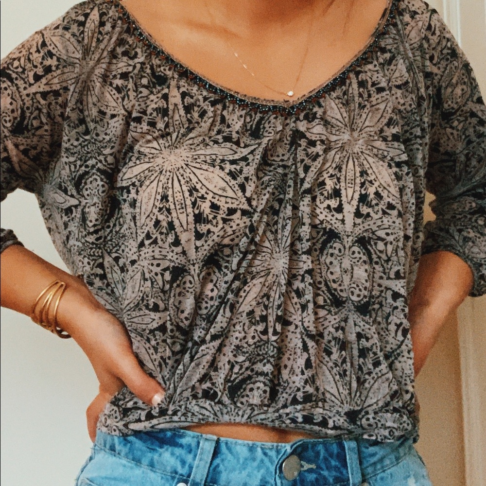 vintage free people top